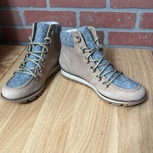 🆕 Sorel Women's Harlow Lace Cozy Boot USA 8 EU 39